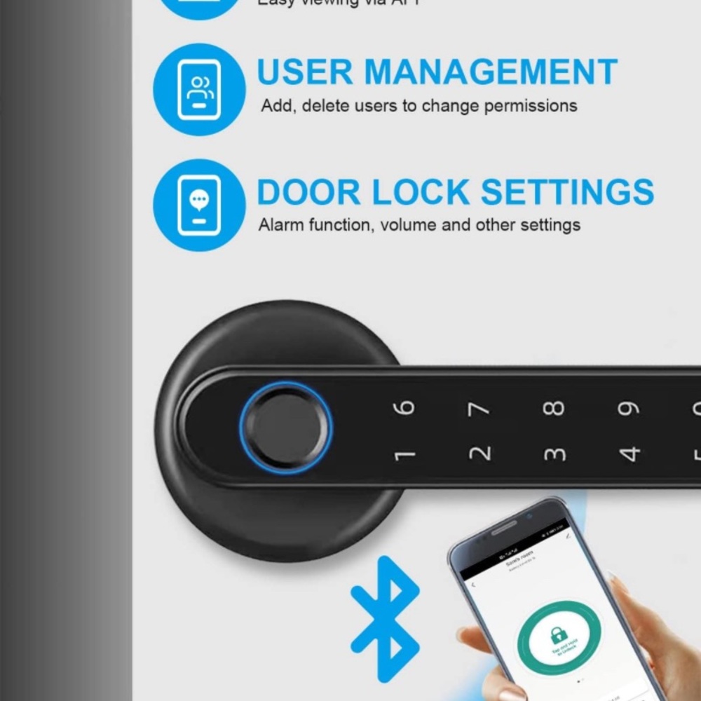 Fingerprint Door Lock - Picture 6 of 8
